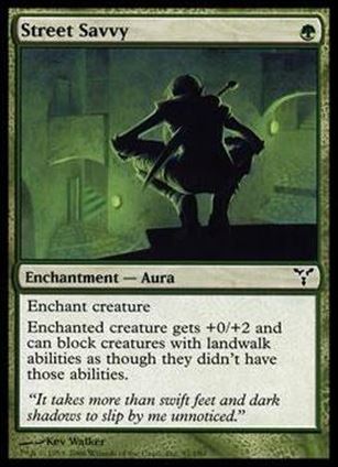 Magic the Gathering: Dissension (Base Set) card 97 Street Savvy
