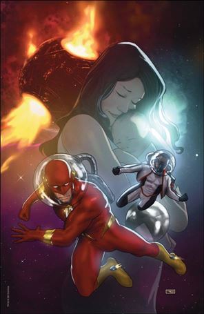 Flash (1959) issue 798-E Taurin Clarke 1:50 Foil Cover