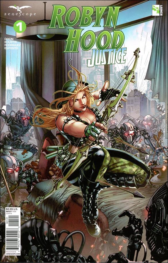 Robyn Hood: Justice issue 1-B Harvey Tolibao Cover