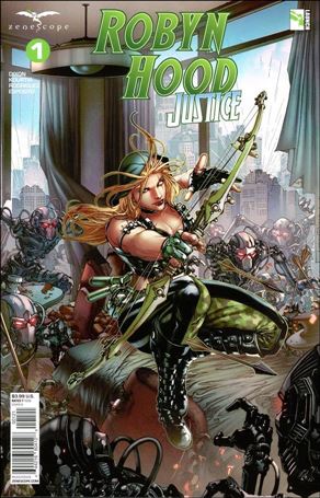 Robyn Hood: Justice issue 1-B Harvey Tolibao Cover