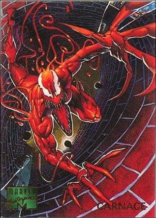 1995 Marvel Masterpieces (Base Set) card 19 Carnage
