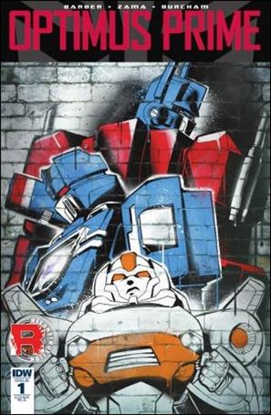 Optimus Prime issue 1-E Sara Pitre-Durocher 1:10 Cover