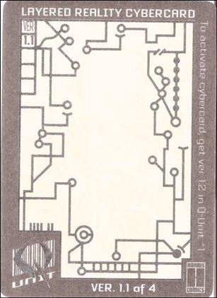 Q-Unit Layered Reality Cybercards (Promo) Cover Image 1