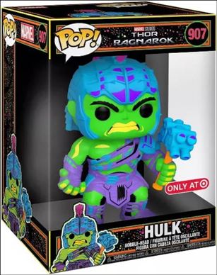 POP! Marvel figure 907 Hulk (Blacklight) 10 Inch Target Exclusive