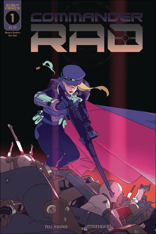 Commander Rao issue 1-B Colin Tan Cover