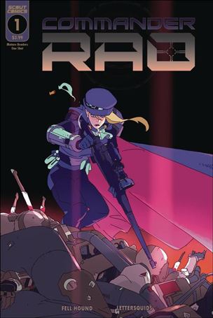 Commander Rao issue 1-B Colin Tan Cover