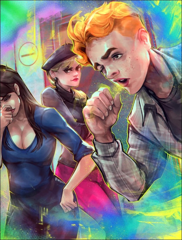 Archie Meets Jay & Silent Bob issue 1-ZD Retailer Exclusive Ivan Tao Wrap Homage Cover