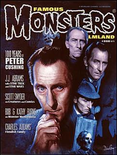 Famous Monsters of Filmland issue 268 Peter Cushing Diamond Cover