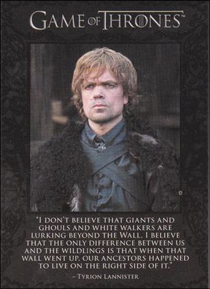 Game of Thrones: Season One (The Quotable Game of Thrones Subset) card Q6 Tyrion Lannister