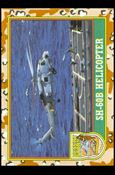 Desert Storm: Series 1 (Base Set) card 10 SH-60B Helicopter