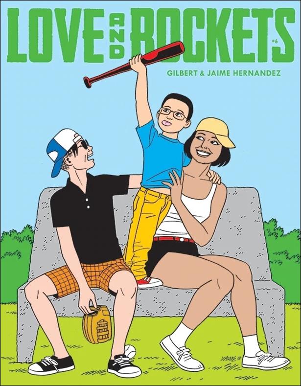 Love and Rockets (2016) issue 6-B Jaime Hernandez Cover