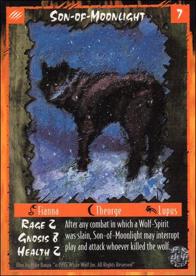 Rage Limited (Base Set) card 250 Son-of-Moonlight 