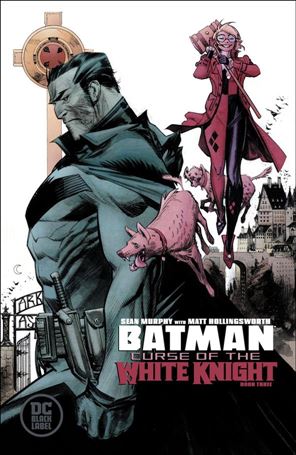 Batman: Curse of the White Knight issue 3 Batman & Harley Quinn Cover