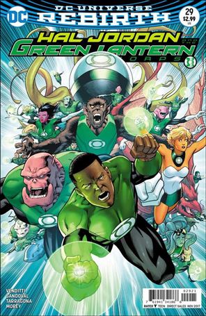 Hal Jordan and the Green Lantern Corps issue 29-B Barry Kitson Cover