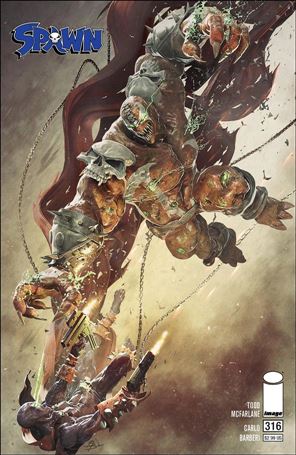 Spawn issue 316-C Bjorn Barends Cover