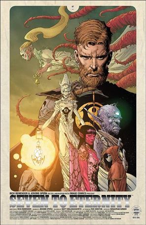 Seven to Eternity issue 5-D Jerome Opena Silver Foil Cover