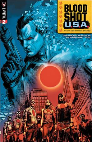 Bloodshot U.S.A. issue 2 Doug Braithwaite Cover