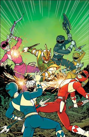 Mighty Morphin Power Rangers: Shattered Grid issue 1-B Chris Burnham 1:10 Virgin Cover