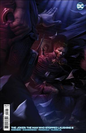 Joker: The Man Who Stopped Laughing issue 8-B Francesco Mattina Cover