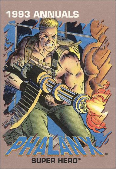 Marvel 1993 Annuals (Base Set) card 17 Phalanx