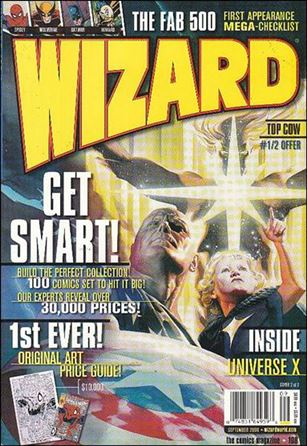 Wizard: The Comics Magazine issue 108-B Alex Ross Universe X Cover
