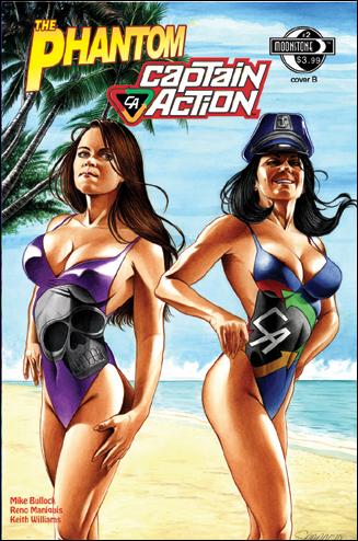 Phantom - Captain Action issue 2-B Mark Sparacio Cover