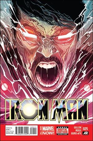 Iron Man (2013) issue 25 Michael Del Mundo Cover