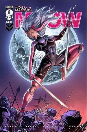 Miss Meow (2022) issue 8-B Andrew Mangum Cover