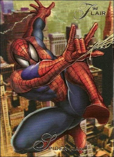 Marvel Annual Flair '94 (Base Set) card 5 Spider-Man