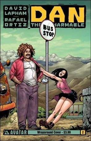Dan the Unharmable issue 2-B Wraparound Cover
