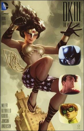 Dark Knight III: The Master Race issue 3-K Alex Garner Midtown Comics Cover