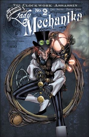 Lady Mechanika: The Clockwork Assassin issue 2-D joebenitez.com Cover