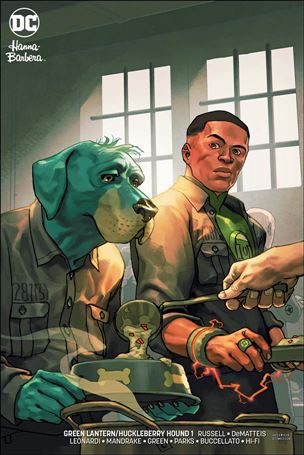 Green Lantern/Huckleberry Hound Special issue 1-B Yasmine Putri Cover