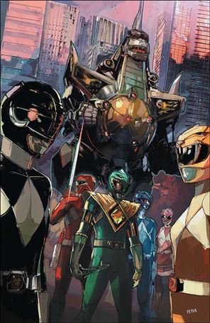 Mighty Morphin Power Rangers issue 4-E Peter Nguyen 1:50 Cover