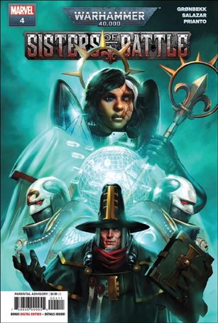 Warhammer 40,000: Sisters of Battle issue 4 Dave Wilkins Cover