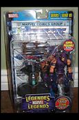 Marvel Legends (Series 7) figure 4-C Hawkeye (Clint Barton w/ Knuckle Guard Bow Canada)