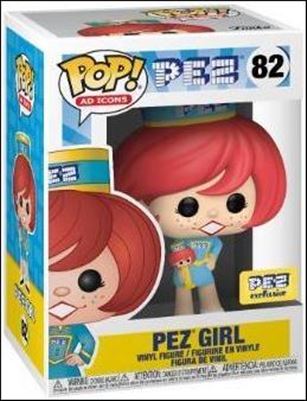 POP! Ad Icons figure 82 Pez Girl (Red Head) Pez Exclusive