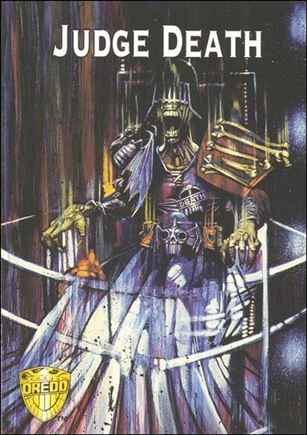 Judge Dredd: The Epics (Promo) card PROTO 3 Judge Death (Thick Lettering)