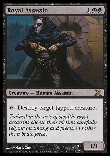 Magic the Gathering: 10th Edition (Base Set) card 174 Royal Assassin