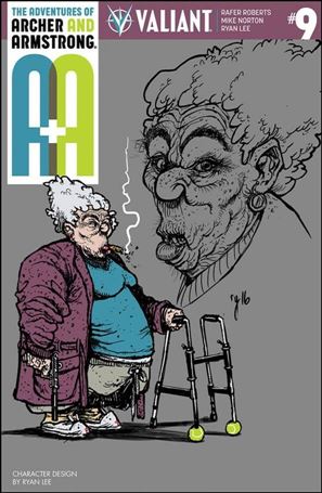 A&A: The Adventures of Archer & Armstrong issue 9-C Ryan Lee 1:10 Cover 