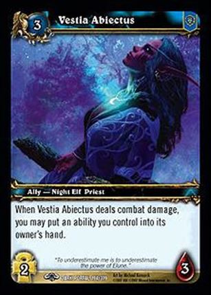World of Warcraft: Through the Dark Portal (Base Set) card 194 Vestia Abiectus