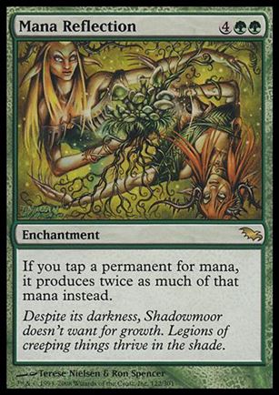 Magic the Gathering: Shadowmoor (Base Set) card 122 Mana Reflection
