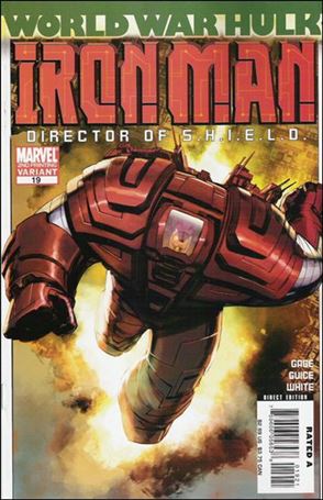 Invincible Iron Man (2005) issue 19-B Hulkbuster Cover (2nd Printing)