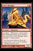 Magic the Gathering: Worldwake (Base Set) card 77 Cosi's Ravager