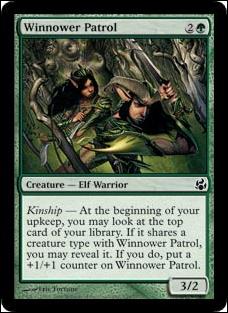 Magic the Gathering: Morningtide (Base Set) card 139 Winnower Patrol