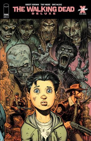 Walking Dead Deluxe issue 3-D Arthur Adams Cover