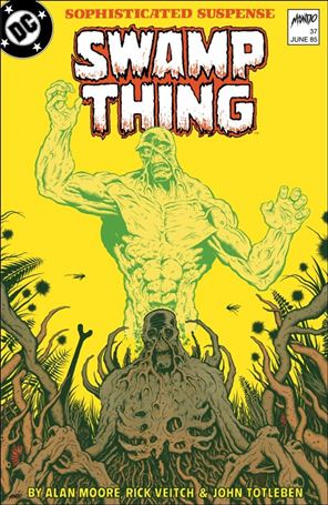 Saga of the Swamp Thing issue 37-G Facsimile Edition 2025 Mondo Matthew Allison Cover