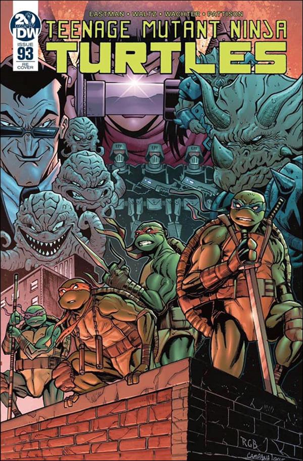 Teenage Mutant Ninja Turtles (2011) issue 93-E Chris Campana & Ryan Browne Cover