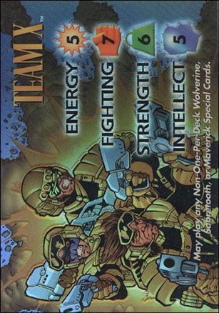 Marvel vs WildStorm (Overpower Chrome Subset) card OP5 Team X
