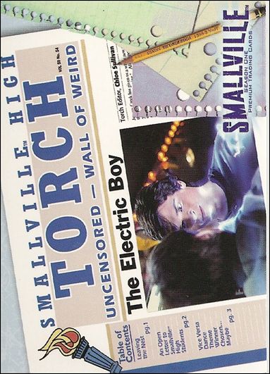 Smallville: Season One (Base Set) card 33 The Electric Boy